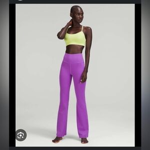 High Wasted Groove Flare Pant